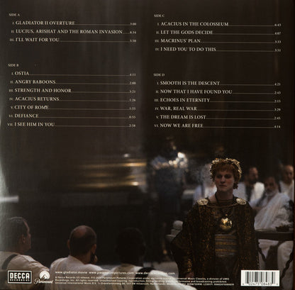 Harry Gregson-Williams : Gladiator II (Music From The Motion Picture) (2xLP, Album, Gat)