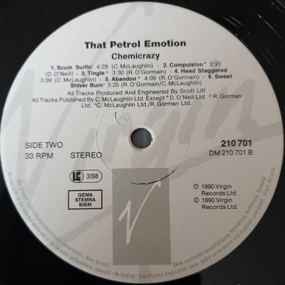 That Petrol Emotion : Chemicrazy (LP, Album)