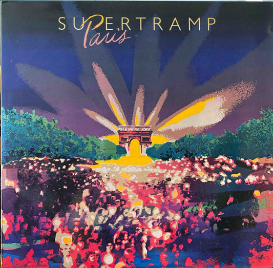 Supertramp : Paris (2xLP, Album, Gat)