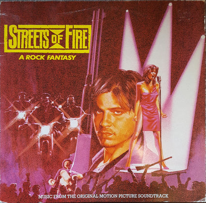 Various : Streets Of Fire (Music From The Original Motion Picture Soundtrack) (LP, Album)