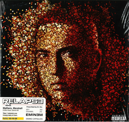 Eminem : Relapse (2xLP, Album, RE, MPO)