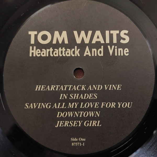 Tom Waits : Heartattack And Vine (LP, Album, RE, RM)