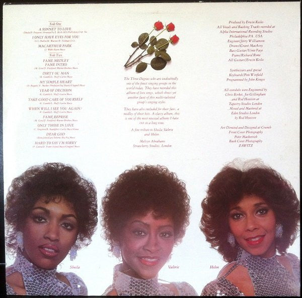 The Three Degrees : Album Of Love (LP, Album)