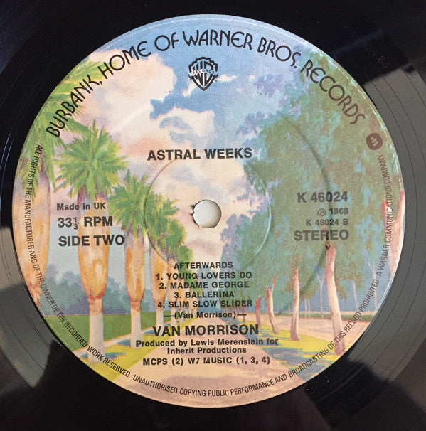 Van Morrison : Astral Weeks (LP, Album, RP)