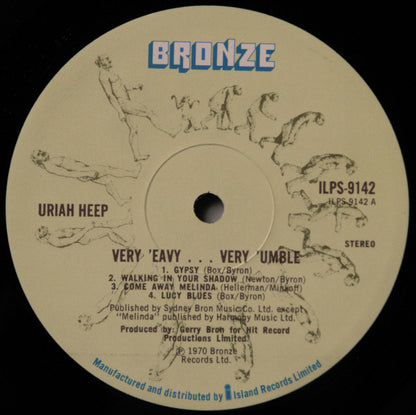Uriah Heep : ...Very 'Eavy ... Very 'Umble (LP, Album, RE)