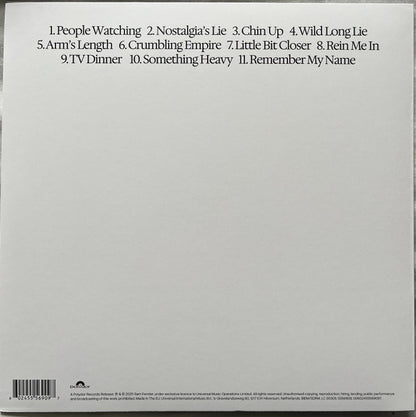 Sam Fender : People Watching (LP, Album, Ltd, Pic, Fri)