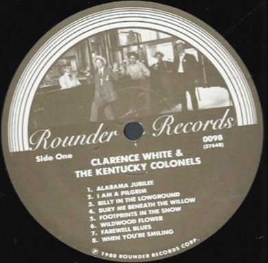 Clarence White (2) And The Kentucky Colonels : Clarence White And The Kentucky Colonels (LP, Album, Wak)