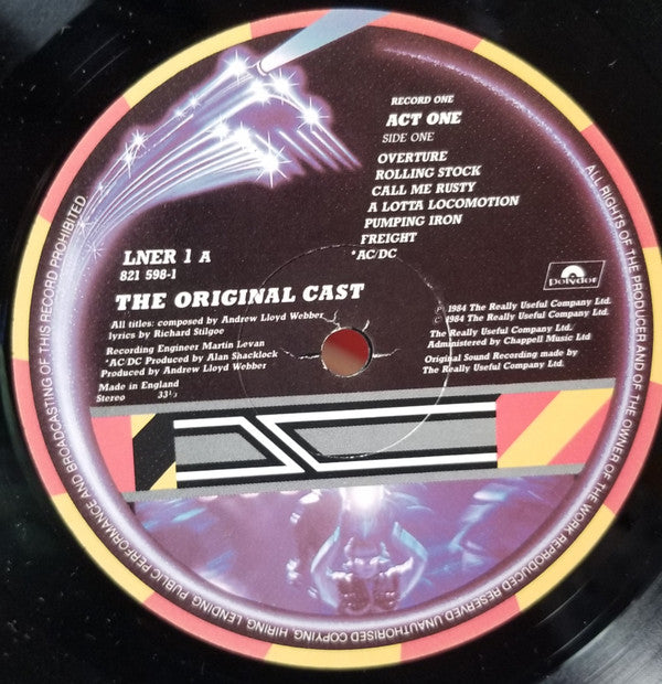 Andrew Lloyd Webber : Starlight Express - The Original Cast (2xLP, Album, Gat)