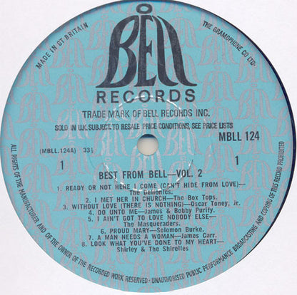 Various : Best From Bell Vol.2 (LP, Comp, Mono)