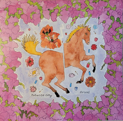 Tobacco City : Horses (LP, Album, Ltd)