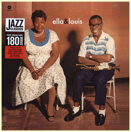 Ella Fitzgerald & Louis Armstrong : Ella & Louis (LP, Album, RE, 180)