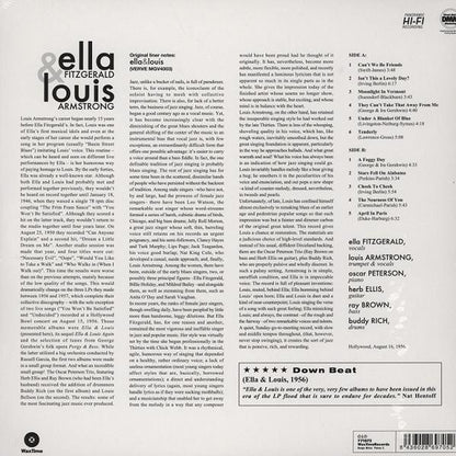Ella Fitzgerald & Louis Armstrong : Ella & Louis (LP, Album, RE, 180)