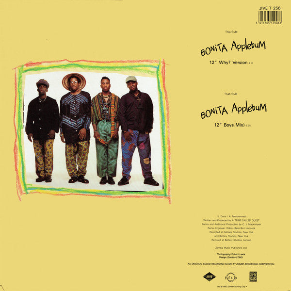 A Tribe Called Quest : Bonita Applebum (12")