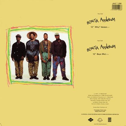 A Tribe Called Quest : Bonita Applebum (12")