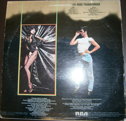 Lou Reed : Transformer (LP, Album, Dyn)