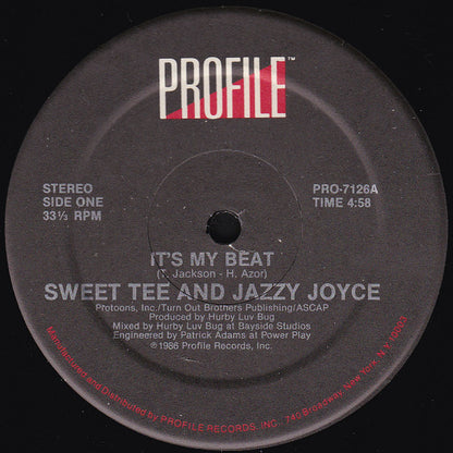 Sweet Tee And Jazzy Joyce : It's My Beat (12")