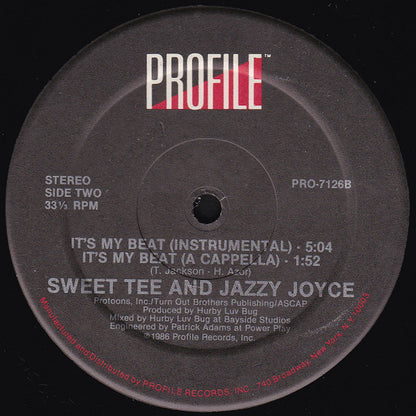 Sweet Tee And Jazzy Joyce : It's My Beat (12")