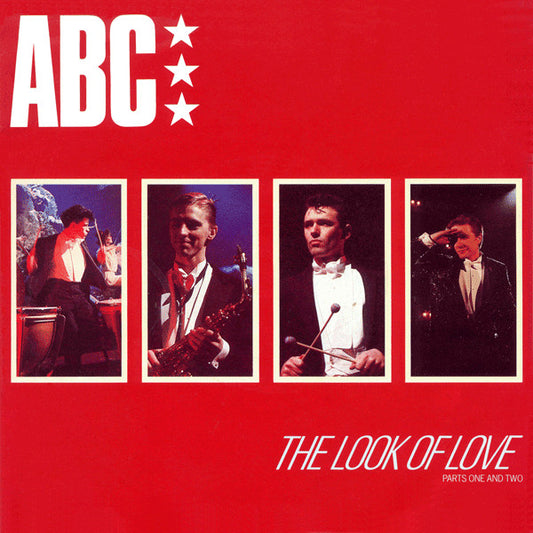 ABC : The Look Of Love (Parts One And Two) (7", Single, Red)