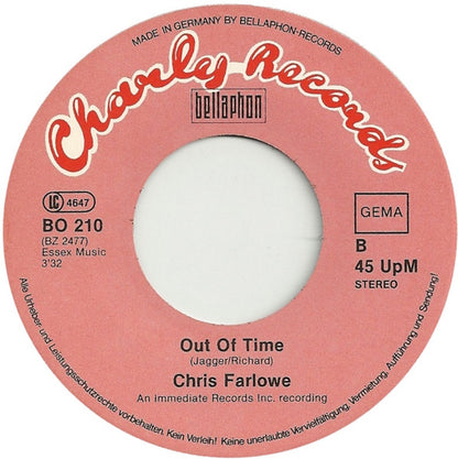 Chris Farlowe : Paint It Black / Out Of Time (7", Single)