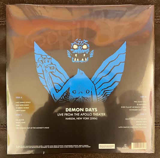 Gorillaz : Demon Days (Live From The Apollo Theater) (2xLP, Album, RSD, Ltd, Red)