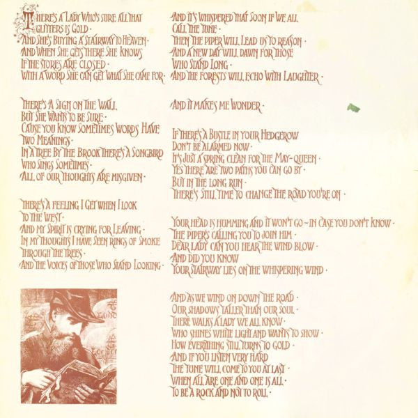 Led Zeppelin : Untitled (LP, Album, RE, Gat)