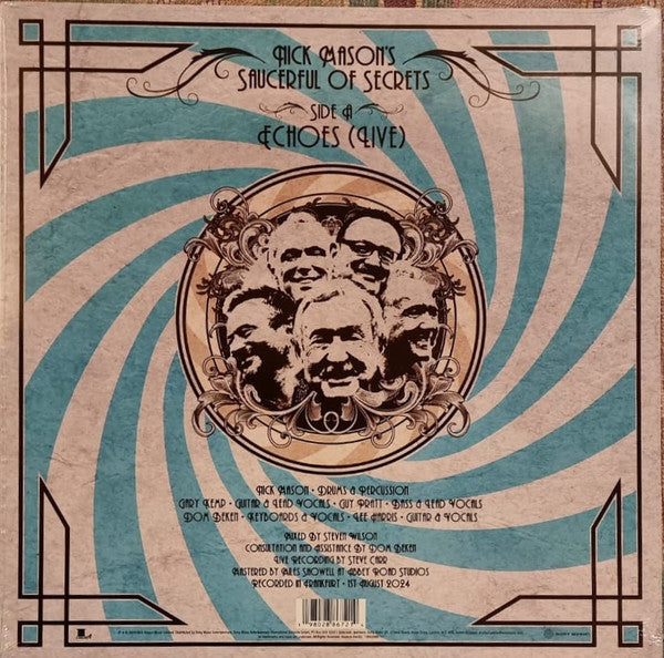 Nick Mason's Saucerful Of Secrets : Echoes Live (12", S/Sided, RSD, Etch, Ltd)