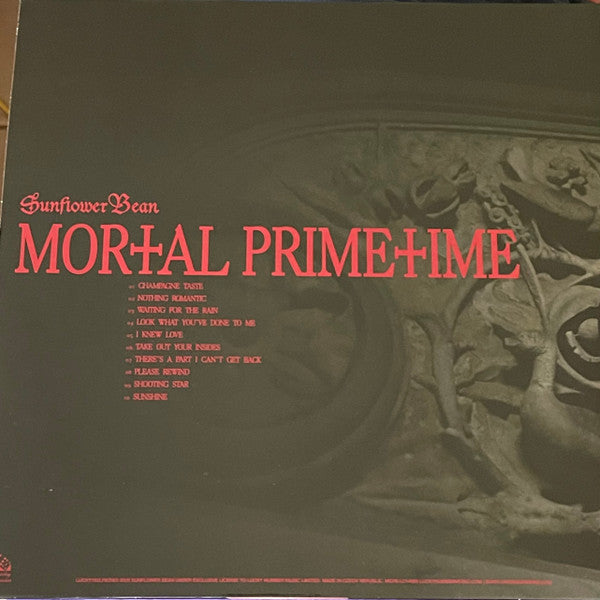 Sunflower Bean : Mortal Primetime (LP, Album, Red + 12", Bon + Dlx, Ltd, Num)