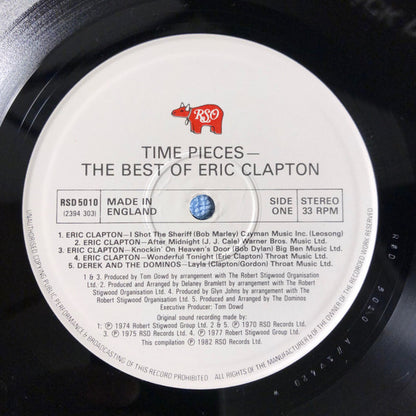 Eric Clapton : Time Pieces (The Best Of Eric Clapton) (LP, Comp)