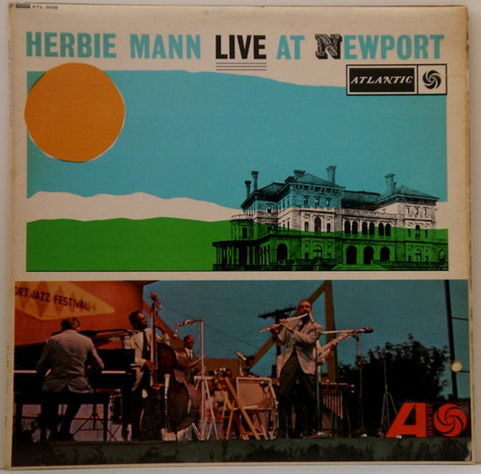 Herbie Mann : Live At Newport (LP, Album, Mono)