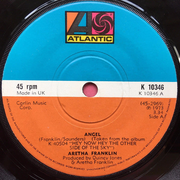 Aretha Franklin : Angel (7")