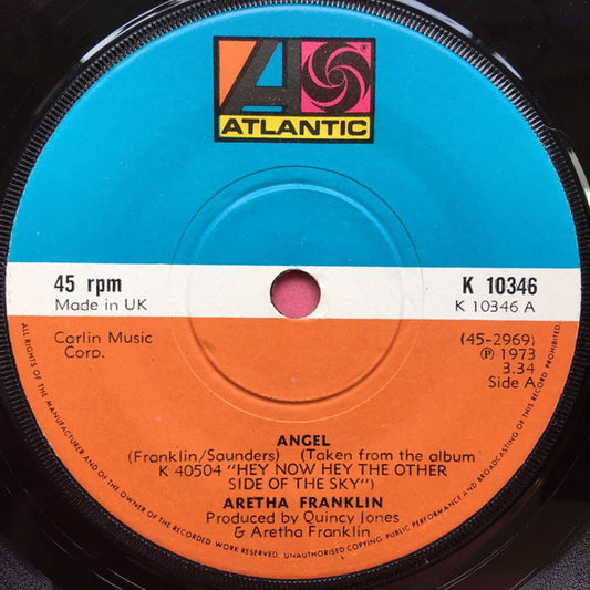 Aretha Franklin : Angel (7")