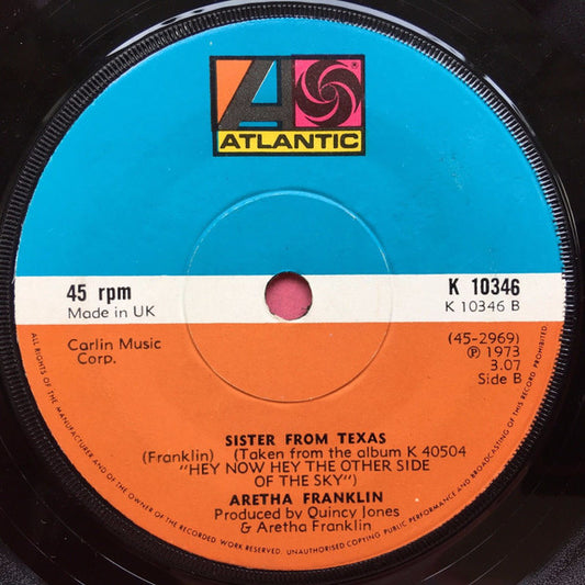 Aretha Franklin : Angel (7")