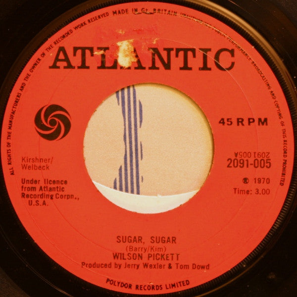 Wilson Pickett : Sugar, Sugar (7")