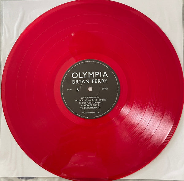 Bryan Ferry : Olympia (LP, Album, Ltd, RE, Red)