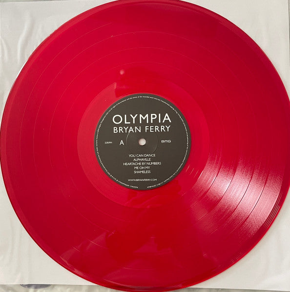 Bryan Ferry : Olympia (LP, Album, Ltd, RE, Red)