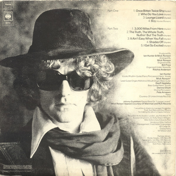 Ian Hunter : Ian Hunter (LP, Album)