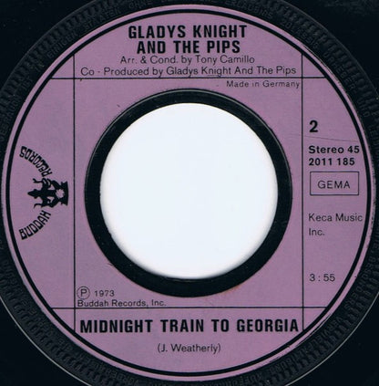 Gladys Knight And The Pips : Midnight Train To Georgia (7", Single)