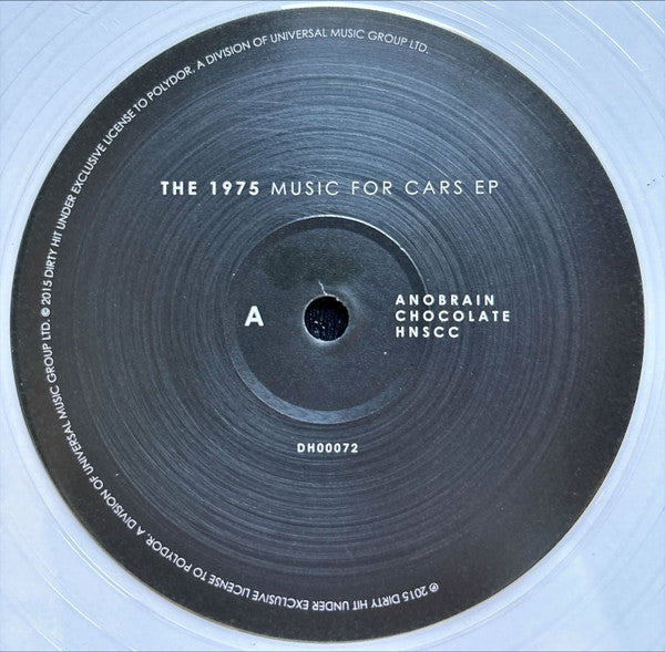 The 1975 : Music For Cars (12", EP, RP, Cle)