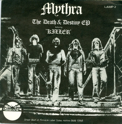 Mythra : The Death & Destiny E.P. (7", EP, RE)