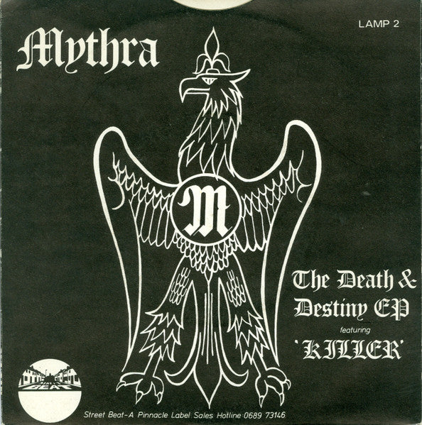 Mythra : The Death & Destiny E.P. (7", EP, RE)