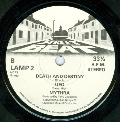 Mythra : The Death & Destiny E.P. (7", EP, RE)