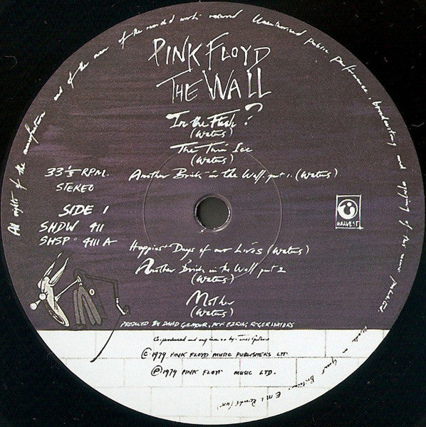 Pink Floyd : The Wall (2xLP, Album, RE, RM, Gat)