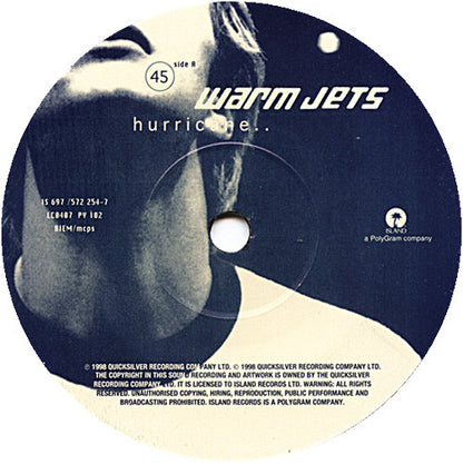 Warm Jets : Hurricane (7", Single, Ltd, Pic, Cop)