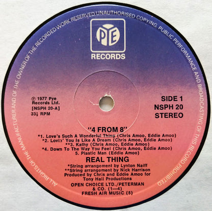 Real Thing* : 4 From 8 (LP, Album)