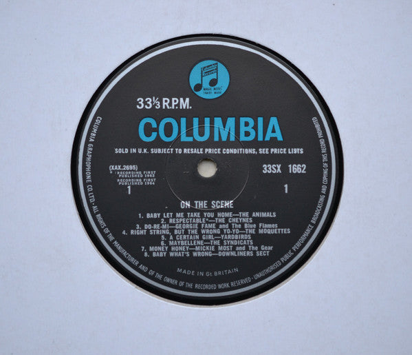 Various : On The Scene (LP, Comp)