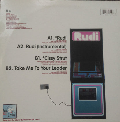 The Butch Cassidy Sound System : Rudi E.P. (12", EP)