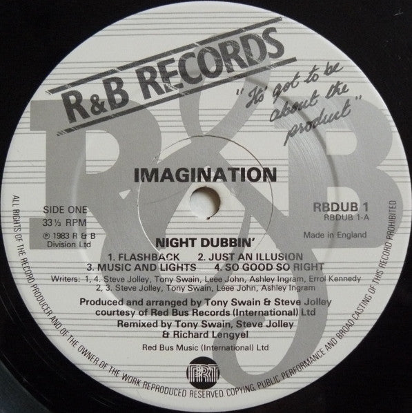 Imagination : Night Dubbing (LP, Album)