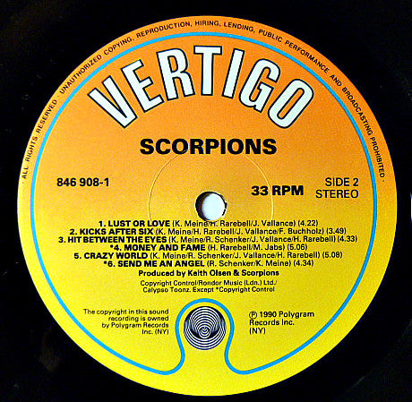 Scorpions : Crazy World (LP, Album)