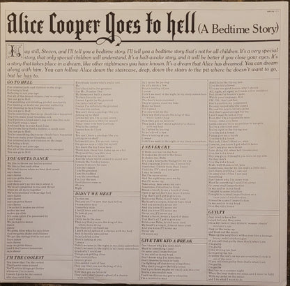 Alice Cooper (2) : Goes To Hell (LP, RE)