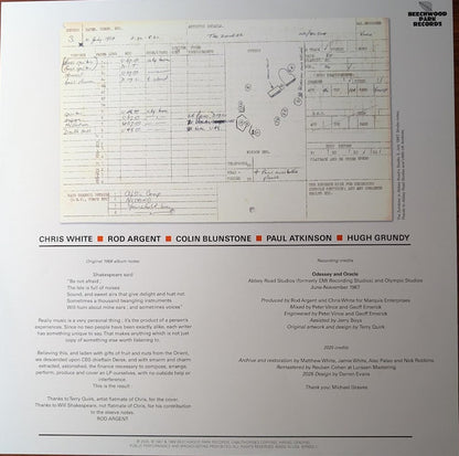 The Zombies : Odessey And Oracle (LP, Album, Mono, RE, RM)